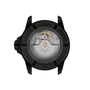 SeaStar 2000 | 44mm, Stainless Steel and Black PVD, Rubber Strap, Black Dial