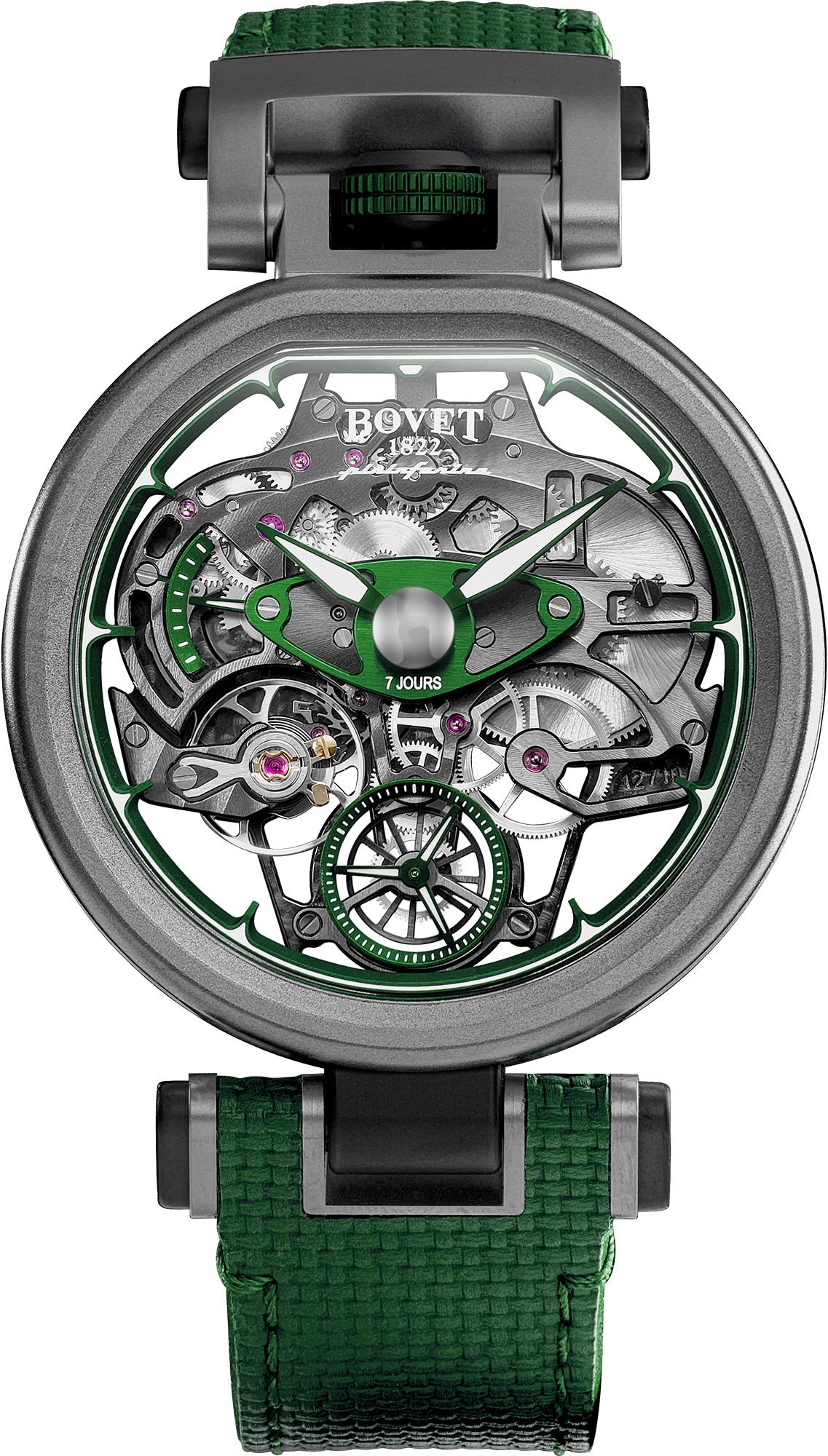 The APERTO 1 | 42mm, Titanium Case, Rubber Strap