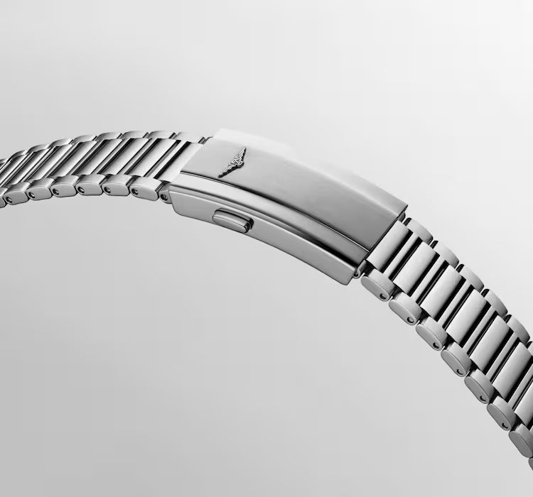 Conquest Heritage Central Power Reserve | 38mm, Stainless Steel Strap, Unisex Watch