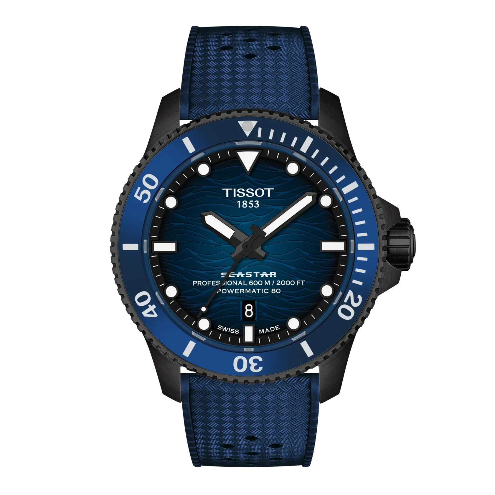 SeaStar 2000 | 44mm, Stainless Steel, Blue Gradient Dial
