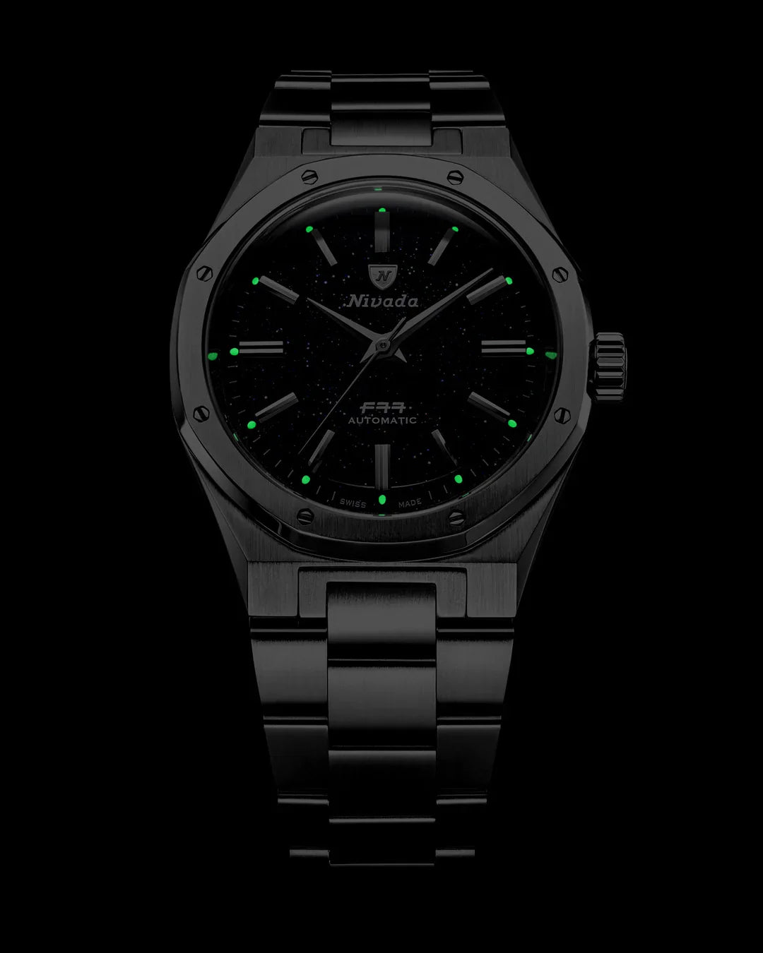 F77 SST Dark Blue Aventurine MK2 | 38mm, Mens Watch