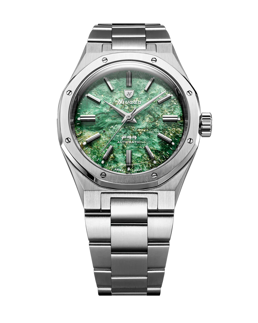 F77 SST Green Aventurine MK2 | 38mm, Mens Watch