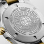 HydroConquest | 42mm, Stainless Steel & yellow PVD, Black Dial