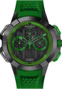 Epic X Chrono | 44mm, Black Titanium, Green Inner Ring