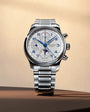 Master Chrono Moonphase | 41mm, Stainless Steel, Silver "Barelycorn" Dial