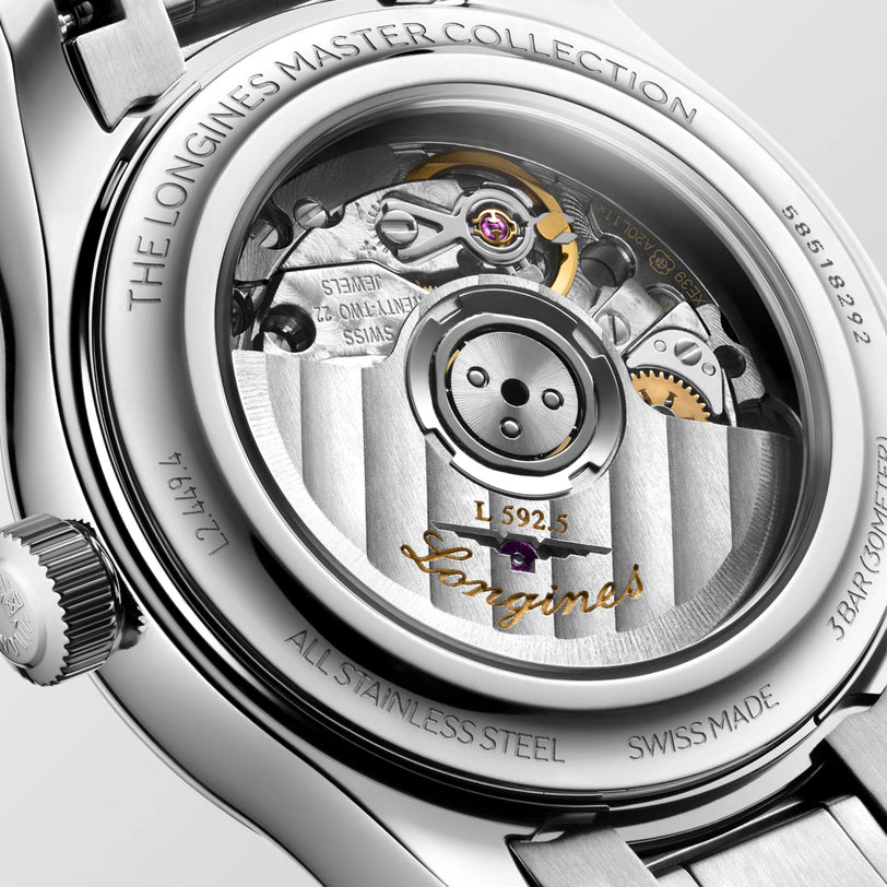 Master | 30mm, Stainless Steel, White mother-of-pearl Dial,  Womens Watch