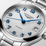 Master | 34mm, Stainless Steel, Silver "barleycorn" Dial, Womens Watch