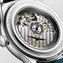 Master | 39mm, Stainless Steel, Blue "barleycorn" Dial, Blue Alligator Leather, Mens Watch