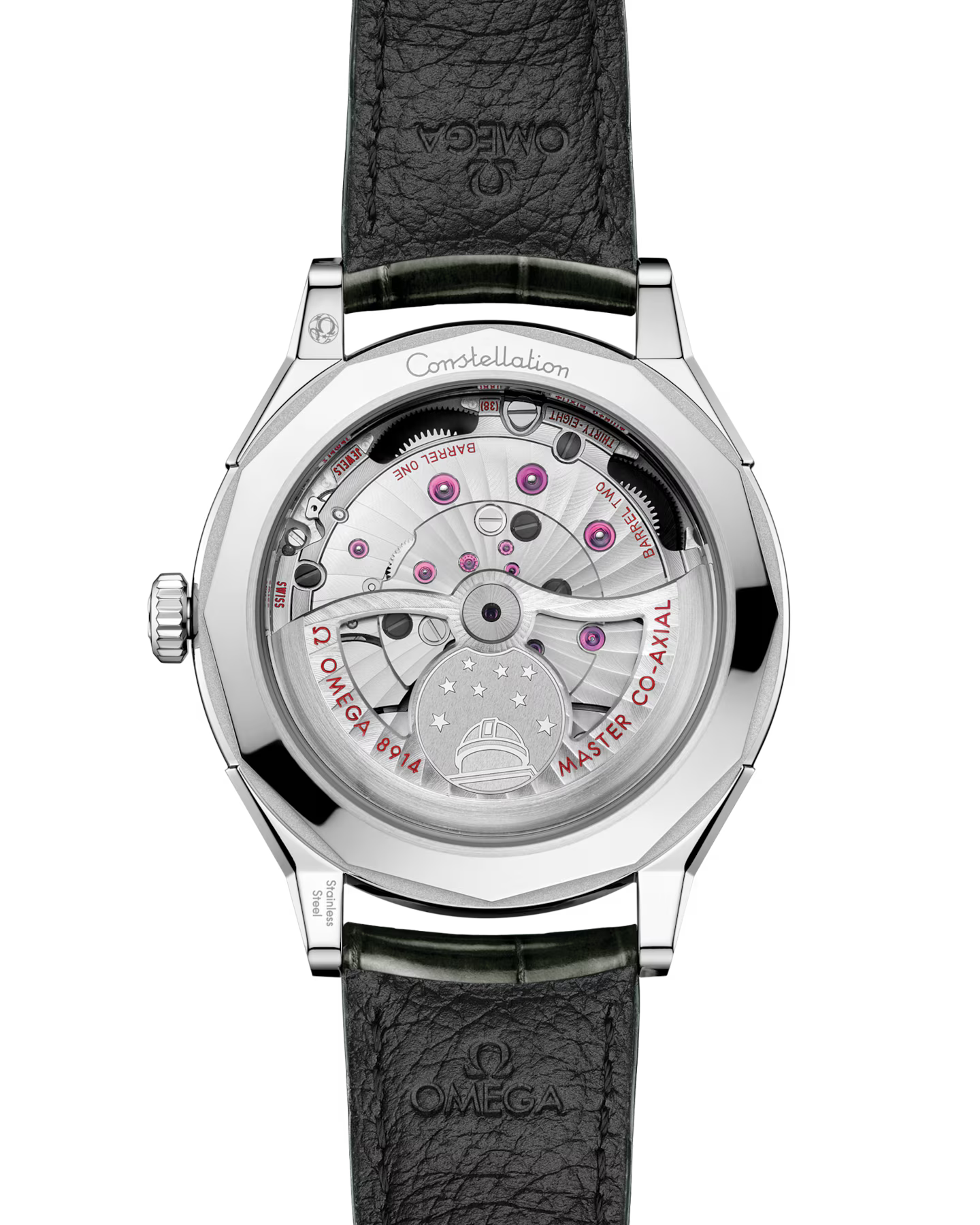 Constellation Observatory | 39mm, Leather Strap, Men's Watch