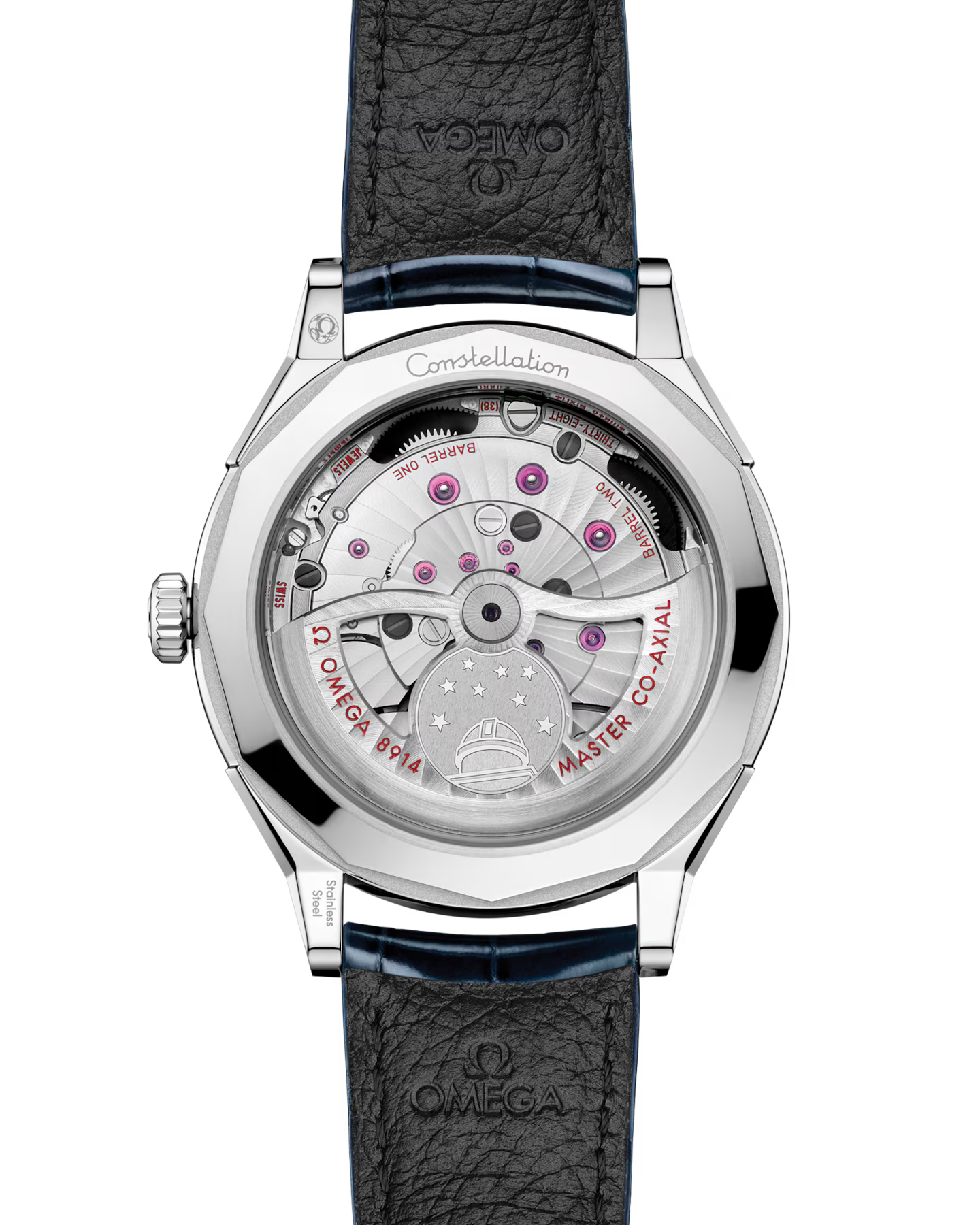 Constellation Observatory | 39mm, Leather Strap, Men's Watch