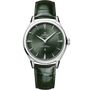 Constellation Observatory | 39mm, Green Leather Strap, Men's Watch