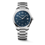 Master | 39mm, Stainless Steel, Blue "barleycorn" Dial, Mens Watch