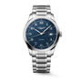 Master | 41mm, Stainless Steel, Blue "barleycorn" Dial, Mens Watch